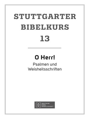 cover image of O Herr!